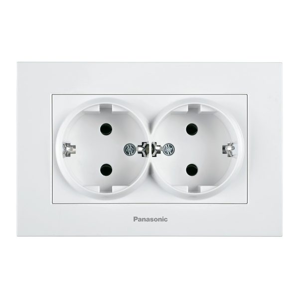 Priza dubla Panasonic, Alba