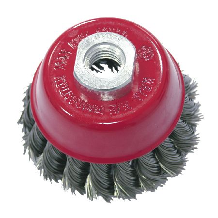 Perie sarma impletita tip cupa PROLINE, 65 mm