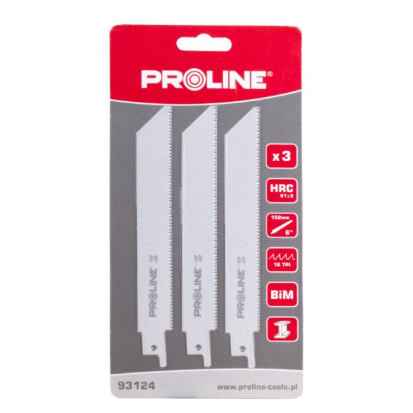 Panze fierastrau sabie metal PROLINE