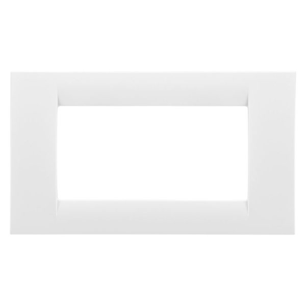 Rama decor GEWISS 4 Pozitii, Alba