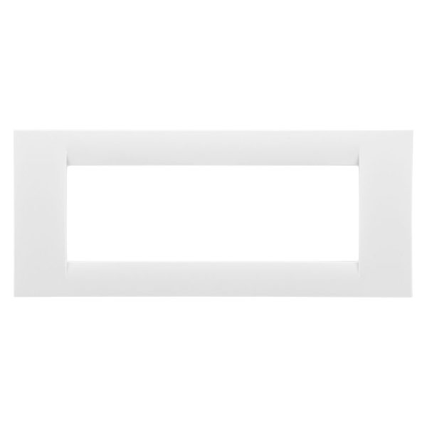 Rama decor GEWISS 6 Pozitii, Alba