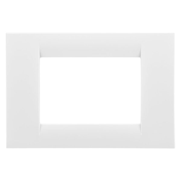 Rama decor GEWISS 3 Pozitii, Alba